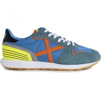 Zapatilla Deportiva Munich Massana 505 Hombre Retro Running Azul