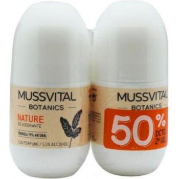Mussvital Botanics Nature Desodorante Duplo 2x75ml