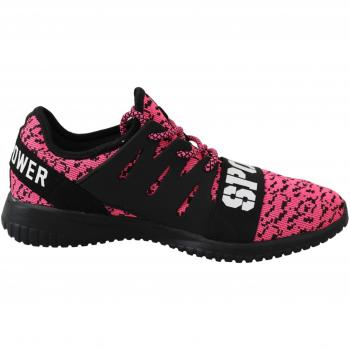 Plein Sport Pink Blush Polyester Runner Joice Sneakers - EU36/US6, Female, Size: 6 US, Versatile for Sports and Everyday Wear