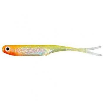 NOMURA Señuelos Spinning Double Tail Pulse 11.5 cm 5.3 g Red Head Yellow