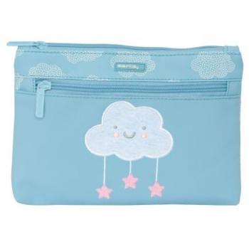 Portatodo Grande 2 Crem. Fácil Limpieza Safta Preescolar Nube 23x16x3cm