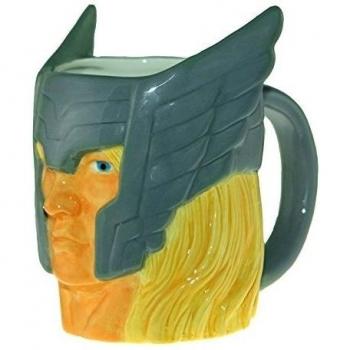 Unisex-Adultos - Official - Thor - Taza Con Forma