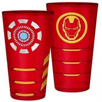Vaso de vidrio Iron Man Marvel XXL 400 ml