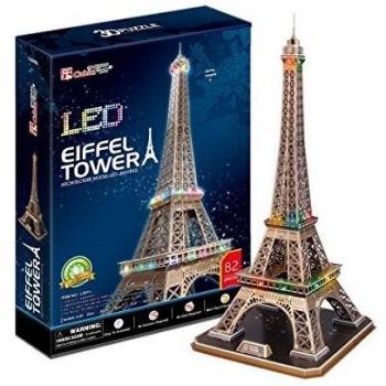 CubicFun- Puzzle 3D LED Torre Eiffel