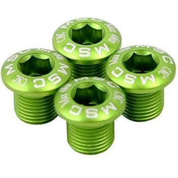 Msc M8X8MSCGN4 - Kit tornillos platos m8x8/85 alu7075t6 4 unidades