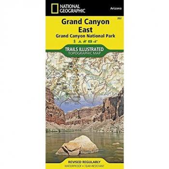 Grand Canyon East Topographic Hiking Map 1:90,000