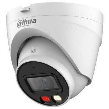 Cámara de seguridad IP Dahua Technology IPC-HDW1439V-A-IL blanca, resolución 4MP, visión nocturna IR hasta 30m, lente de 2.8mm, soporte para H.265+, detección de