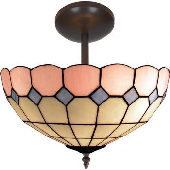 Plafón de Techo Viro Pink Rosa Hierro 60 W 30 x 45 x 30 cm
