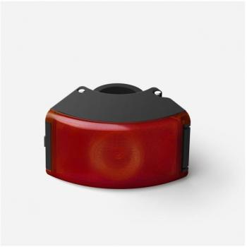 Luz Trasera Recargable Bookman Curve LED Negra