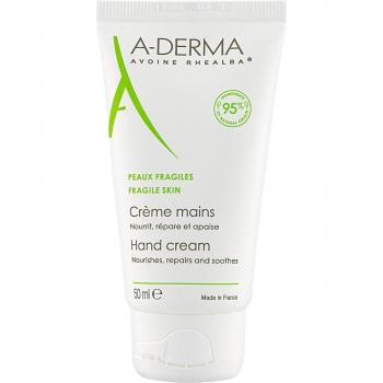 A-Derma Hand Cream with Oat Milk for Damaged Skin 50ml