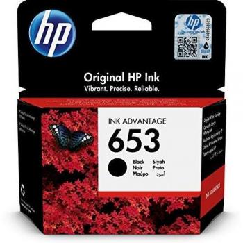 Cartucho de tinta original HP 653 negro Ink Advantage - Rendimiento estándar