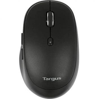 Ratón Targus AMB582GL Wireless Antimicrobiano Mid-Size para Mano Derecha, RF Inalámbrico + Bluetooth, Óptico, 2400 DPI, Negro