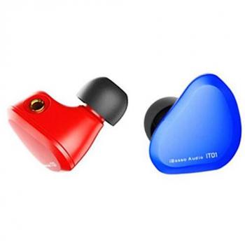 Auriculares Audiophile Ibasso it01 con cable desmontable Rosso-Blu