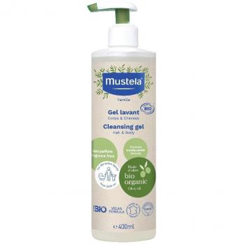 Mustela Bio Organic Cleansing Gel Hair & Body 400ml