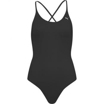 Bañador de mujer Puma V-Neck Crossback negro talla L