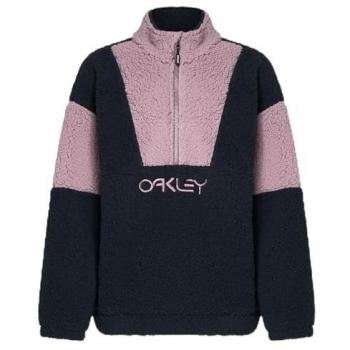 Forro Polar Oakley TNP Ember Half Zip RC Mujer Toadstool Negro M