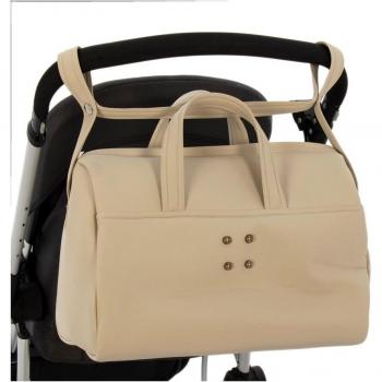 Bolsa de canastilla Rosy Fuentes - Canastilla para bebé, diseño colorido y atractivo, fabricada en materiales resistentes y duraderos, incluye compartimentos para organizar artículos del bebé, asas cómodas para llevar, ideal para el