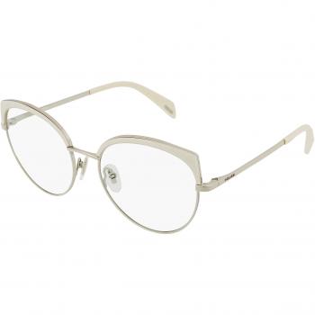 Police SPLL16 Semi Matte Ruthenium Blue Square Sunglasses for Men 58mm