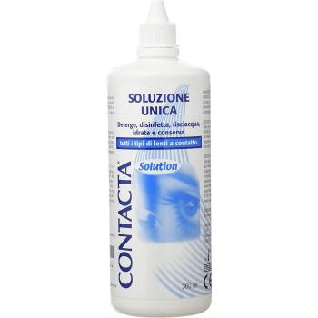 Contacta Solución Única Isotónica para Lentes de Contacto 2x360ml