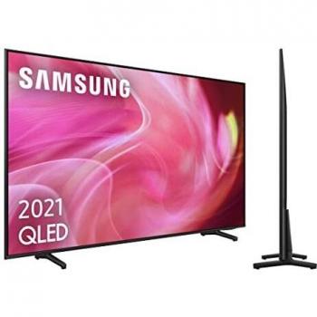 Samsung QLED 4K 2021 55Q68A - Smart TV de 55 con Resolución 4K UHD, Procesador 4K, Quantum HDR10+, Motion Xcelerator, OTS Lite y Alexa Integrada