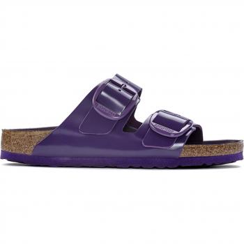 Birkenstock Arizona Big Buckle Women's Sandals in Natural Leather Patent