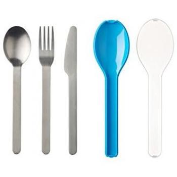 Rosti - Set Cubiertos 3 Pzas. Ellipse Azul 105760012000