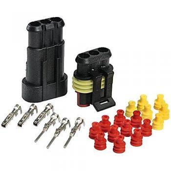 Conector de línea HELLA 8KW 744 809-801, conector de cables, compatible con sistemas eléctricos automotrices, alta calidad y durabilidad, diseño resistente a la corrosión, fácil instalación