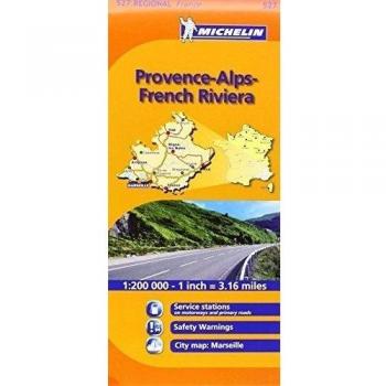 Mapa Regional Provence-Alps-French Riviera