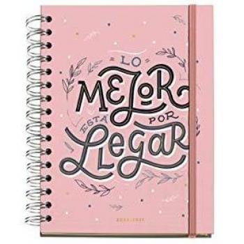 Miquelrius - Agenda Anual 2021 Happy Letters, Español, Semana Vista, Tamaño 155 x 213 mm