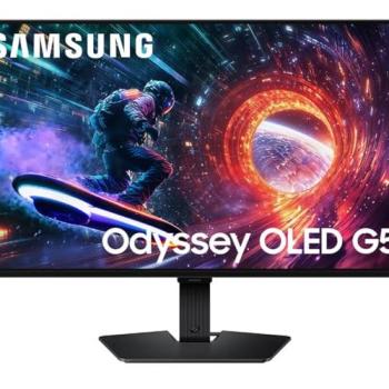 Monitor Gaming Samsung Odyssey OLED G5 - 27 QHD 2560x1440, 180Hz, 0.03ms, FreeSync, G-SYNC, HDR10