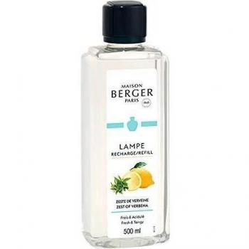Lampe Berger 115056, Recambio De Lámpara Zeste De Verviene Perfume Fresco, 500 ml