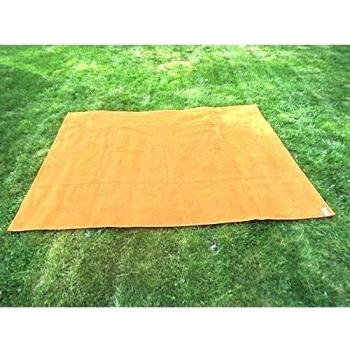 Toalla manta NARANJA 150x200cm , 100%algodón, 460gr/m2, fabricada en Portugal.