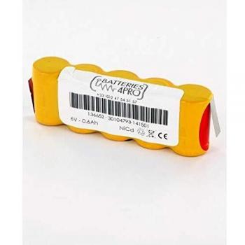 Saft 6V batería 5 VE 2 / 3A 600 Cote de Lado