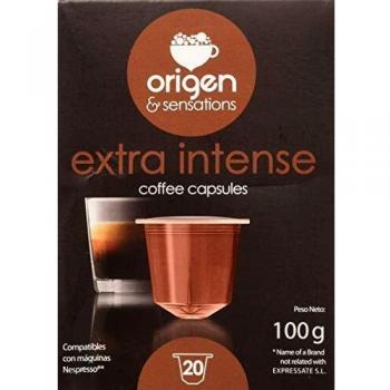 Origen Sensations 41735 Extra Intenso Origen Sensations Compatibles Nespresso, 20 Cápsulas