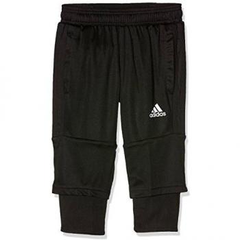 adidas Tiro 17 3/4 Pant Youth Pantalón, niños, Negro
