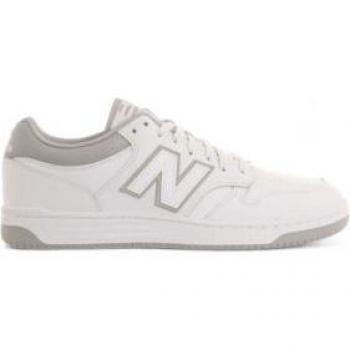 Zapatillas de Piel New Balance 480 para hombre blancas y grises - Talla 36
