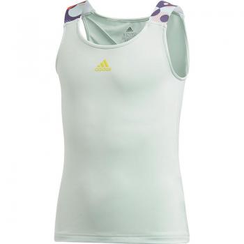 Adidas Keyhole Camiseta De Tirantes Chicas - Mint, Amarillo