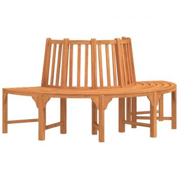 Eucalyptus Half Round Tree Bench Ø208 cm Solid Wood