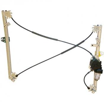 Regulador de Ventana Eléctrico Valeo 850796 con motor integrado, compatible con vehículos específicos, fácil instalación y alta durabilidad