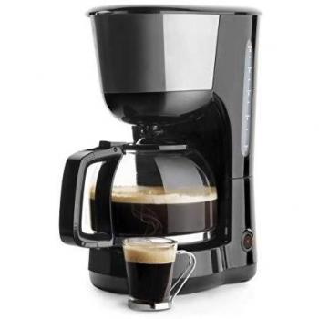 Lacor 69278 CAFETERA DE Goteo 1,25 L, 1000 W, 1.25 litros, Acero Inoxidable, Negro