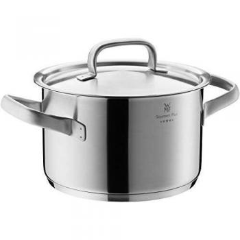 WMF Gourmet Plus Olla Baja, Acero Inoxidable Pulido, 20 cm