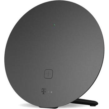 Router Telekom Speed Home WLAN 2ª Generación, Wi-Fi 6, Negro, hasta 4.800 Mbit/s, Plug & Play por WPS, 2 LAN