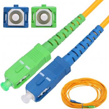 Extralink Patchcord Monomodo Simplex SC/UPC-SC/APC 3mm 20m