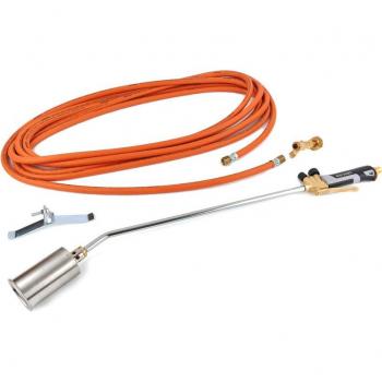 Set Turboroofer 60 de Acero Inoxidable con Manguera de 10 m y Válvula de Seguridad