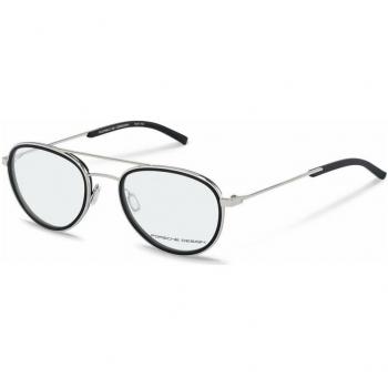 Porsche Design P8366 C Men's Eyeglasses Silver Size 53 - Blue Light Block Available (Frame Only)