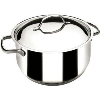 Lacor - 32020 - Cacerola con Tapa Basic 20 cm Inox