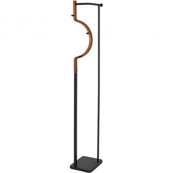 Perchero de Pie Home ESPRIT Marrón Negro Madera Metal 20 x 20 x 172 cm