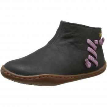 Camper Peu Cami Kids - Botas Chelsea para niñas, color negro