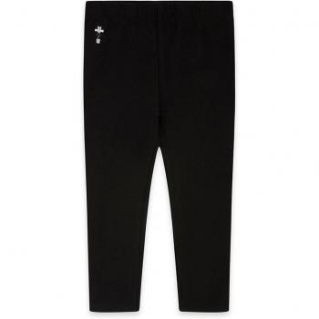 Legging de Niña con Cintura Elástica en Negro