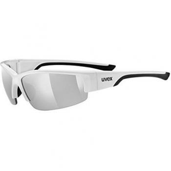 Uvex Sportstyle 215 Gafas de Ciclismo, Unisex Adulto, White-Black, One Size